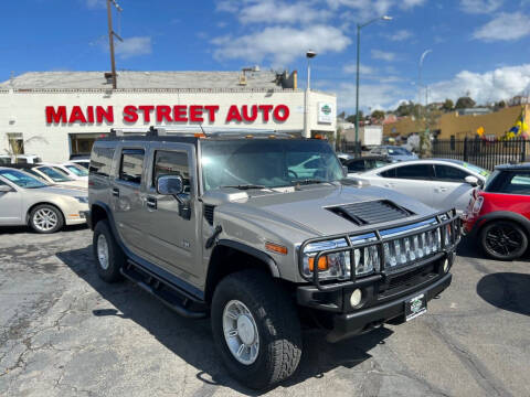 2003 HUMMER H2 for sale at Main Street Auto in Vallejo CA