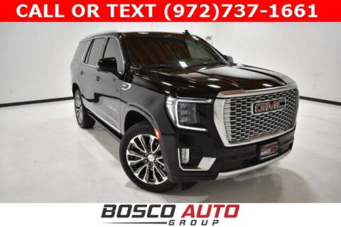2021 GMC Yukon for sale at Bosco Auto Group in Flower Mound TX