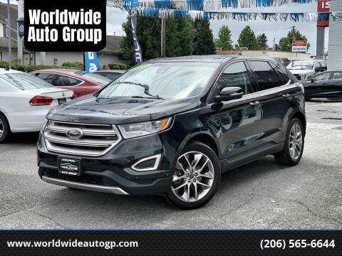 2015 Ford Edge for sale at Worldwide Auto Group in Auburn WA