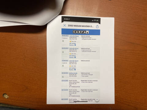 2000 Nissan Maxima GLE