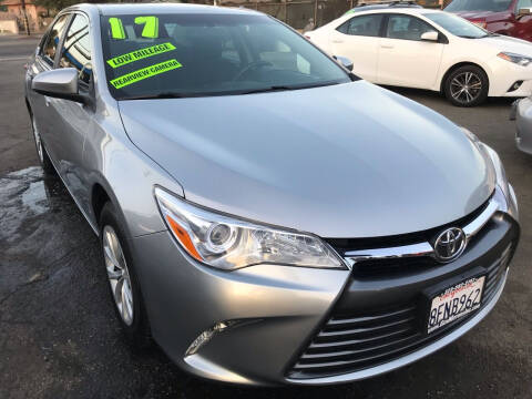 2017 Toyota Camry for sale at CAR GENERATION CENTER, INC. in Los Angeles CA