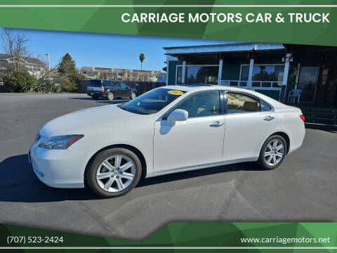 2007 Lexus ES 350 for sale at Carriage Motors Car & Truck in Santa Rosa CA