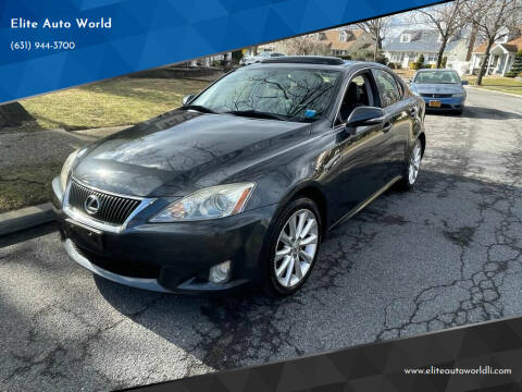 2009 Lexus IS 250 for sale at Elite Auto World Long Island in East Meadow NY
