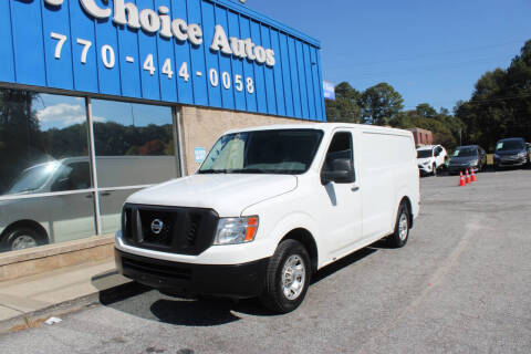 2016 Nissan NV for sale at Southern Auto Solutions - 1st Choice Autos in Marietta GA