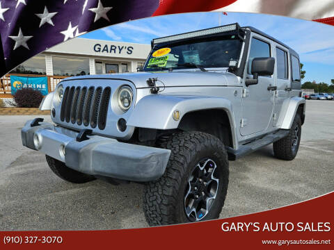2007 Jeep Wrangler Unlimited for sale at Gary's Auto Sales in Sneads Ferry NC