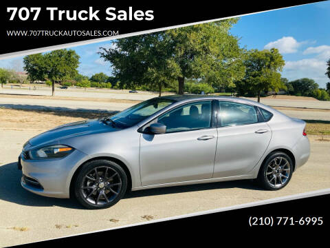 2016 Dodge Dart for sale at 707 Truck Sales in San Antonio TX