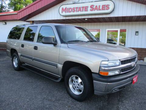 2003 Chevrolet Suburban for sale at Midstate Sales in Foley MN