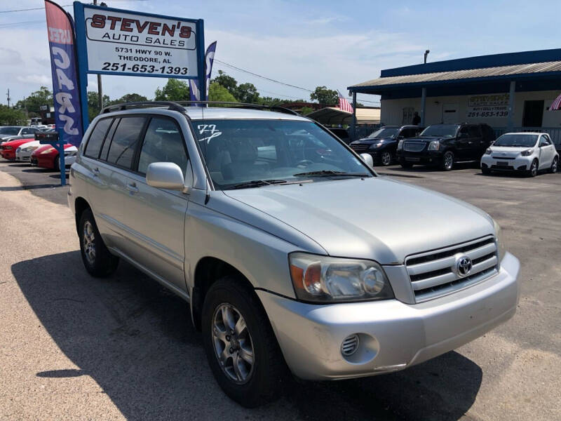 2005 Toyota Highlander for sale at Stevens Auto Sales in Theodore AL