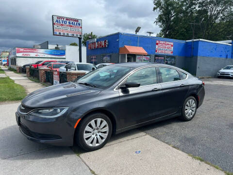 2016 Chrysler 200 for sale at City Motors Auto Sale LLC in Redford MI