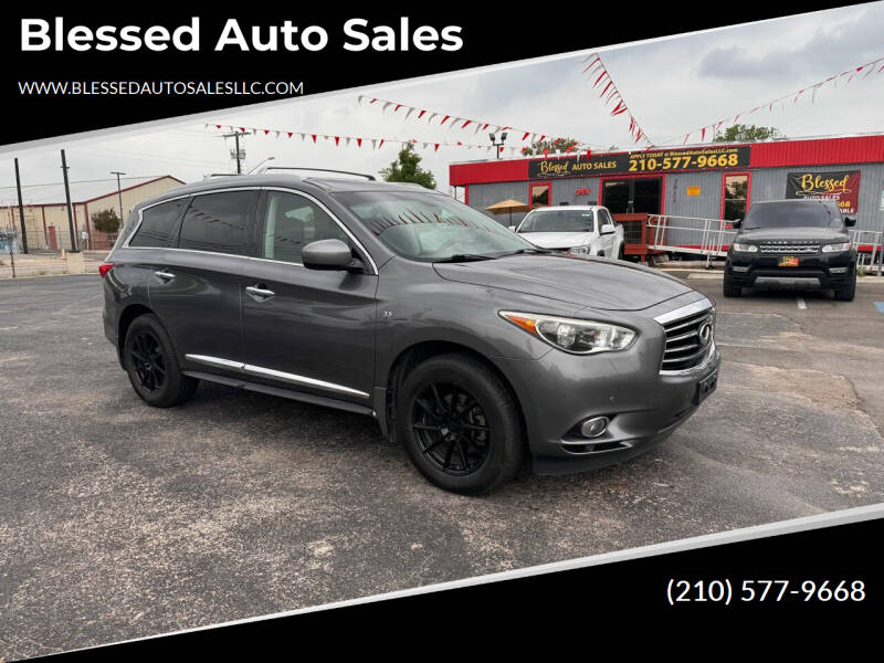 2015 Infiniti QX60 for sale at Blessed Auto Sales in San Antonio TX