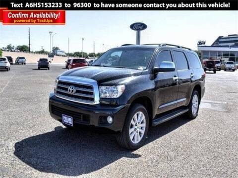 2017 Toyota Sequoia for sale at POLLARD PRE-OWNED in Lubbock TX
