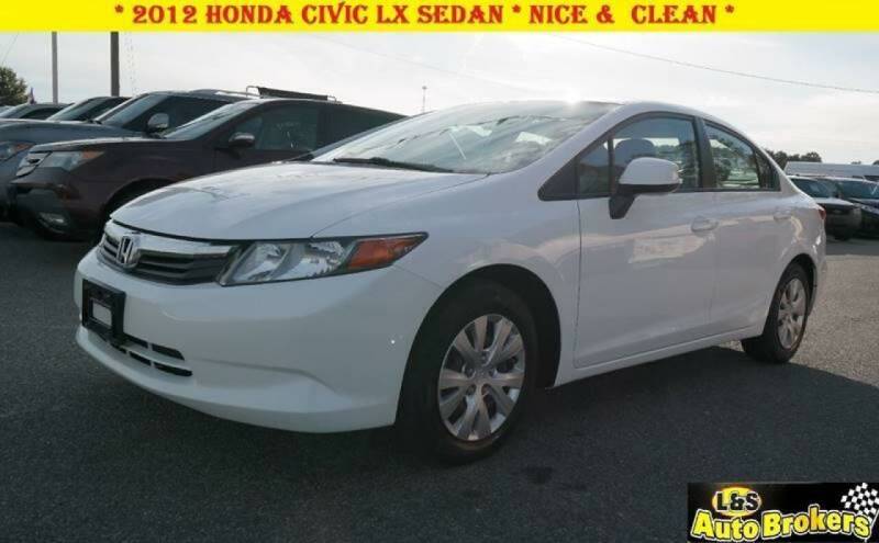 2012 Honda Civic for sale at L & S AUTO BROKERS in Fredericksburg VA