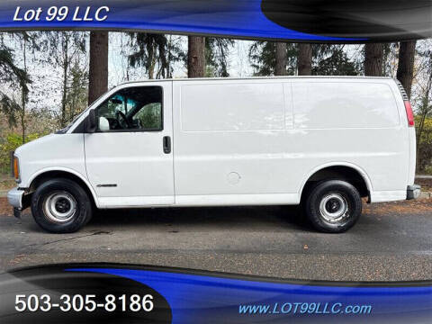 2000 Chevrolet Express for sale at LOT 99 LLC in Milwaukie OR