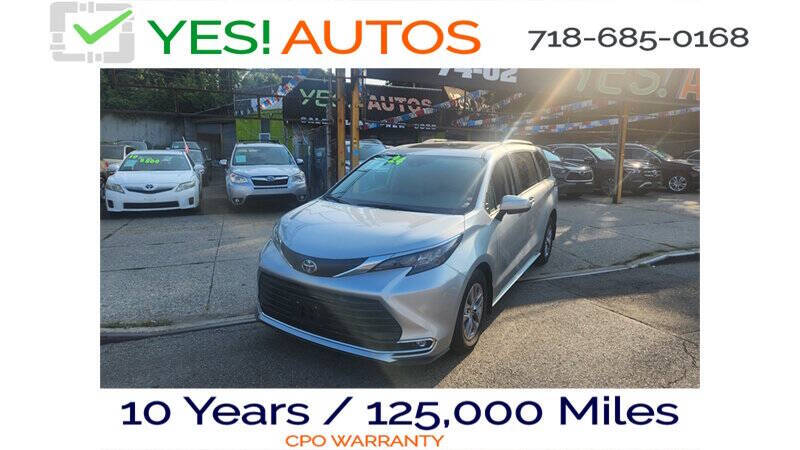 2024 Toyota Sienna for sale at YES AUTOS in Elmhurst, NY