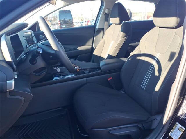 2025 Hyundai Elantra Hybrid Blue