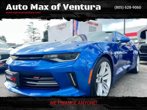 2018 Chevrolet Camaro for sale at Auto Max of Ventura in Ventura CA