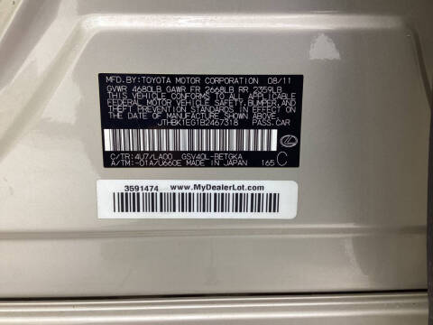 2011 Lexus ES 350