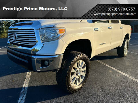 2015 Toyota Tundra for sale at Prestige Prime Motors, LLC in Buford GA