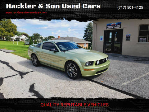 2006 Ford Mustang for sale at Hackler & Son Used Cars in Red Lion PA
