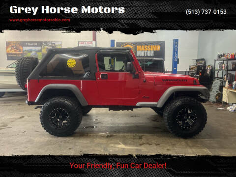 2004 Jeep Wrangler for sale at Grey Horse Motors in Hamilton OH