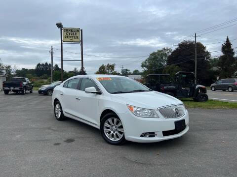 2012 Buick LaCrosse for sale at Conklin Cycle Center in Binghamton NY