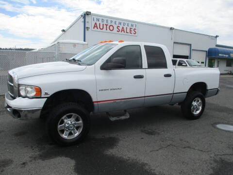 2004 Dodge Ram 2500 for sale at Independent Auto Sales in Spokane Valley WA