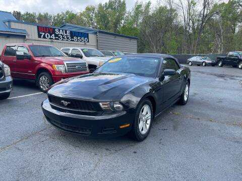 2012 Ford Mustang for sale at Uptown Auto Sales in Charlotte NC