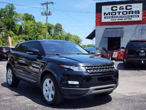 2013 Land Rover Range Rover Evoque Coupe for sale at C & C MOTORS in Chattanooga TN