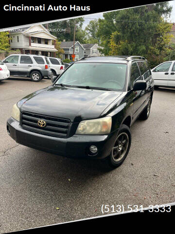 2004 Toyota Highlander for sale at Cincinnati Auto Haus in Cincinnati OH
