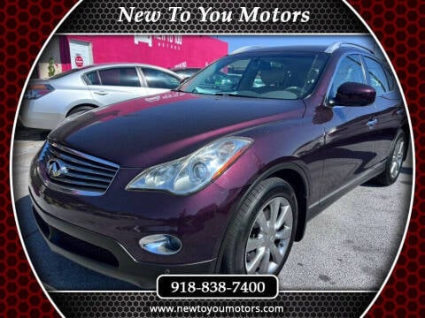 2012 Infiniti EX35 for sale at New To You Motors in Tulsa OK