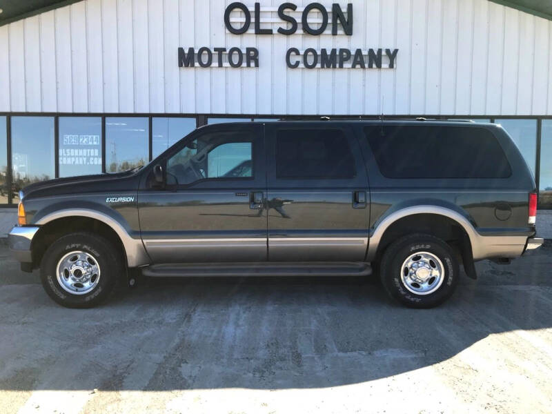 2001 Ford Excursion for sale at Olson Motor Company in Morris MN