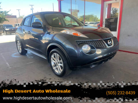 2014 Nissan JUKE for sale at High Desert Auto Wholesale in Albuquerque NM
