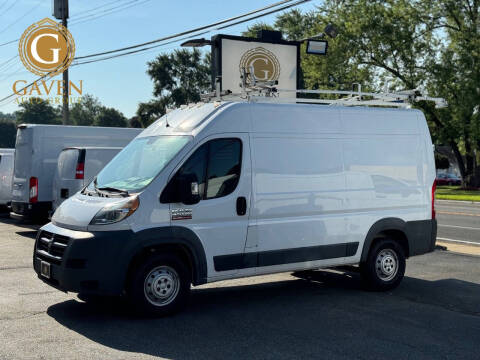 2018 RAM ProMaster for sale at Gaven Commercial Truck Center in Kenvil NJ