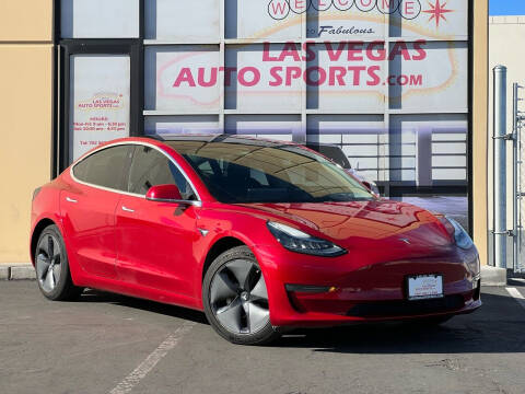 2018 Tesla Model 3 for sale at Las Vegas Auto Sports in Las Vegas NV