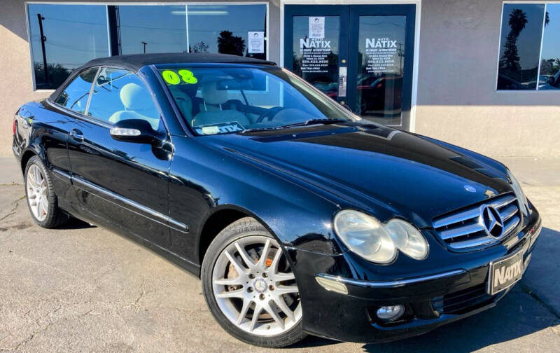 2008 Mercedes-Benz CLK for sale at AUTO NATIX in Tulare CA