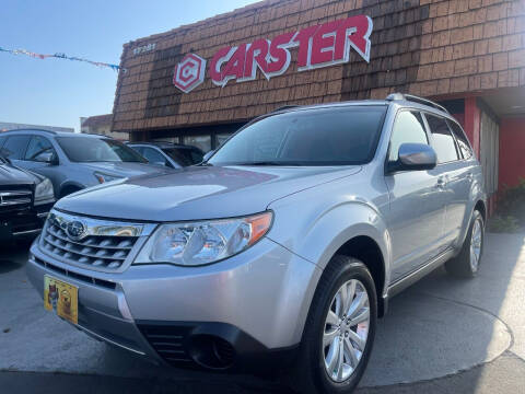 2012 Subaru Forester for sale at CARSTER in Huntington Beach CA
