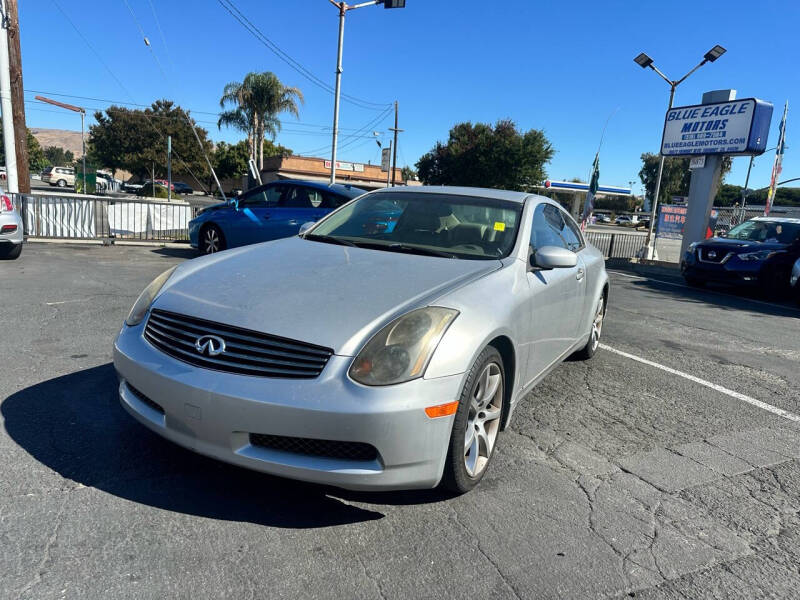 2004 Infiniti G35 for sale at Blue Eagle Motors in Fremont CA