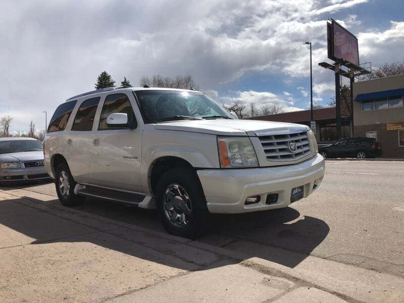 2004 Cadillac Escalade for sale at Rocky Mountain Motors LTD in Englewood CO