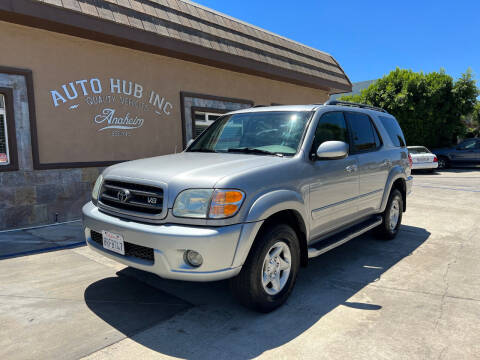 2002 Toyota Sequoia for sale at Auto Hub, Inc. in Anaheim CA