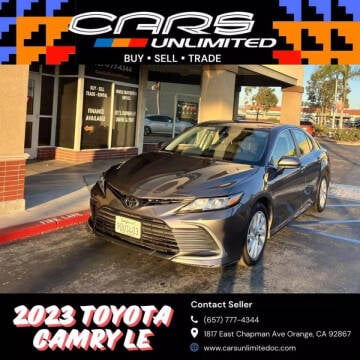 2023 Toyota Camry for sale at Cars Unlimited OC in Orange CA