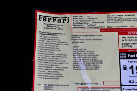 2022 Ferrari Roma
