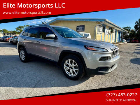 2017 Jeep Cherokee for sale at Elite Motorsports LLC in Saint Petersburg FL