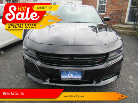 2016 Dodge Charger for sale at Balic Autos Inc in Lanham MD