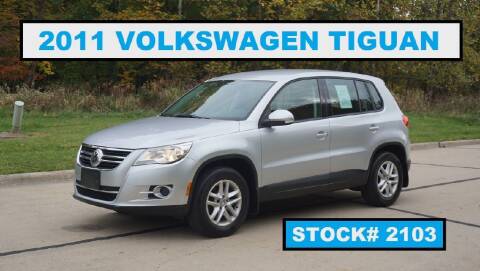 2011 Volkswagen Tiguan for sale at Autolika Cars LLC in North Royalton OH