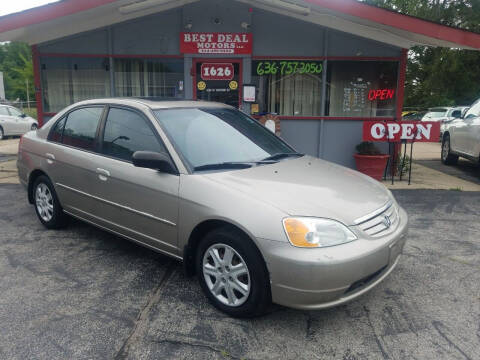 2003 Honda Civic for sale at Best Deal Motors in Saint Charles MO