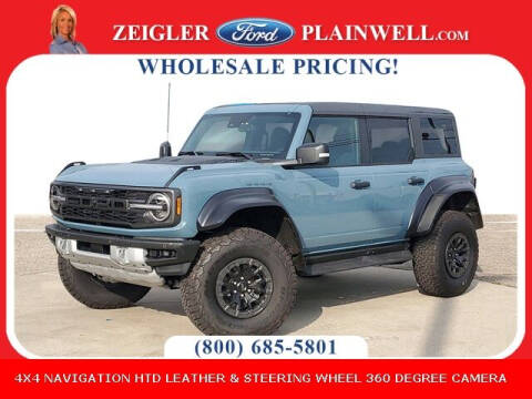 2023 Ford Bronco for sale at Zeigler Ford of Plainwell- Jeff Bishop in Plainwell MI