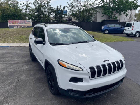 2016 Jeep Cherokee for sale at Detroit Cars and Trucks in Orlando FL