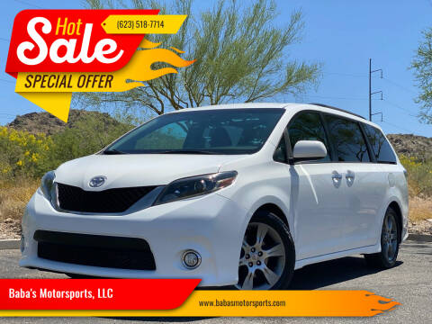 2015 Toyota Sienna for sale at Baba's Motorsports, LLC in Phoenix AZ