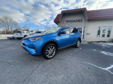 2016 Toyota RAV4 Hybrid for sale at Rhoades Automotive Inc. in Columbia City IN