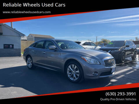 2013 Infiniti M37 for sale at Reliable Wheels Used Cars in West Chicago IL